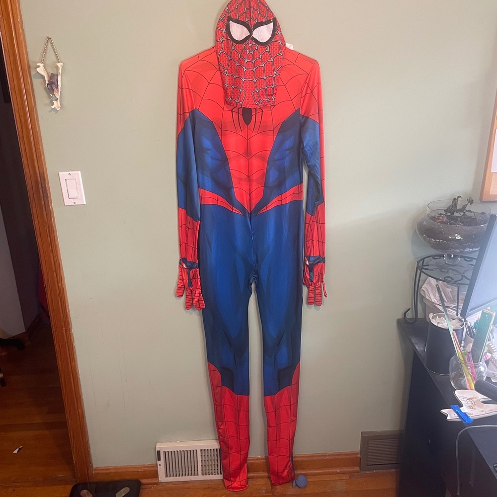 Spider-Man Costume for Men - Red and Blue